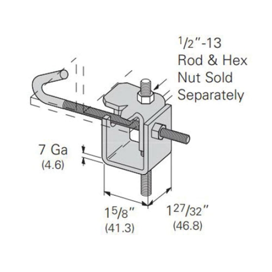 JHOOK BEAM CLAMP 812 BEAM